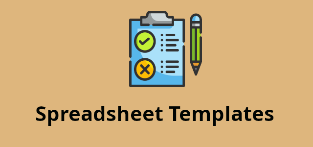 Spreadsheet Table Templates Android App